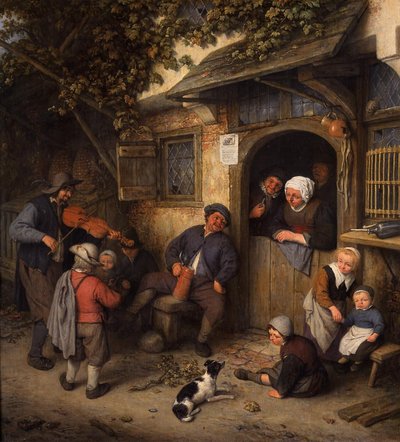 Der Geiger von Adriaen Jansz. van Ostade